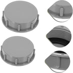DOITOOL 18pcs Pp Pipe Caps for Drainage Caps for Waste Processing Easy - Image 3