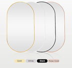 Oval LED Illuminated Bathroom Mirror, Wall-mounted Vanity Makeup Mirror - Image 6