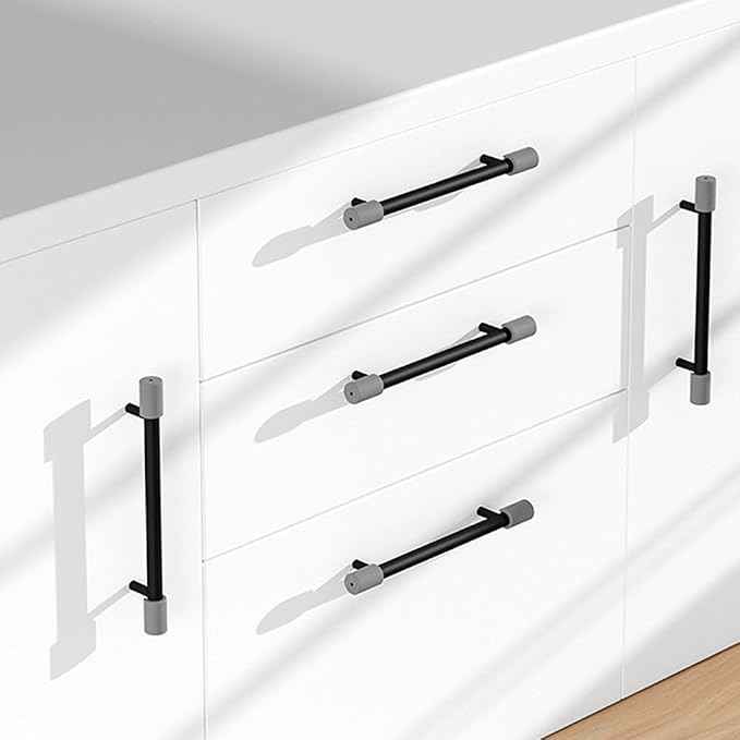 Veemoon 24pcs Drawer Handle Edge Protector Drawer Pulls Silicone Corner