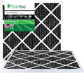 Filterbuy 25x25x1 Air Filter MERV 10 Odor & Allergy Defense by Filterbuy