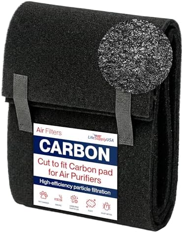 Cut to Fit Activated Carbon Filter Sheet 16x48" - Universal Air