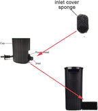 4pcs Inlet Covers Sponge Aquarium Turtle Filter Quiet Flow Water Clean Pump - Image 2