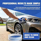 2PCS Car Wash Bucket Insert Grit Trap, 9.2" Vehicle Wash Cleaning Filter Grit Trap Dirt Guard, Auto Detailing Dirt Collector Insert Tool for 12" Diameter Bucket, Universal Fit (Blue)