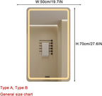 Bathroom Mirror with LED Lights，Bathroom Led Mirror ，Backlit Bathroom Mirror - Image 2