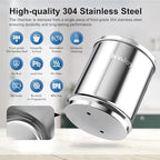 IceJoy Ultra-Filtration Gravity Water Filter System, Stainless Steel