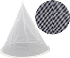 SECFOU 2pcs Fine Gauze Mesh Honey Strainer Filter Net - Image 2