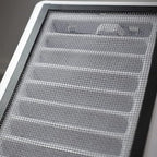 2Pcs Floor Register Cover Trap, 5x9 Inch Magnetic Air Vent Filter Floor Vent Covers Screen for Home, Dustproof Mesh Filters Net Trap Keeps Flies, Coin, Pet Hair, Food Out - Field & Pure