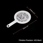 PATIKIL 9"x6" Food Filter Strainer, 450 Mesh Kitchen Mesh Filters Strainers - Image 2