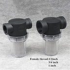 1pc Inline Strainer Kit - High Pressure Filter for Farm Equipment &