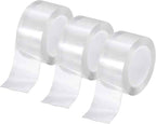 PATIKIL Clear Edge Protector Strip, 3 Roll 1.2 in x 9.8 ft Table Edge Protector