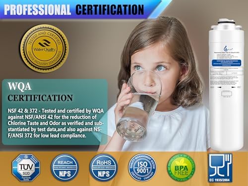 51300C Replacement for Elkay 51300C, Replacement 55898C Filters, Replacement Bottle Stations Compatible with Ezh2o Filter ERF750, 55898C, EWF3000 (No Chip 3-Pack) - Field & Pure