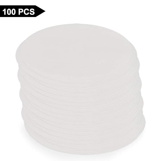 StonyLab Quantitative Filter Paper Circles, 74mm Diameter Cellulose Filter Paper - Image 3
