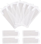BOXOB 10pcs Aquarium Filter Media Bags, 100 Micron Extra Fine Media Filter by BOXOB