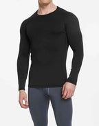 5 or 4 Pack Compression Shirts for Men Long Sleeve Athletic Base Layer