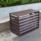 Outdoor Air Conditioner Cover Aluminum Decorative Fence Privacy Screen by Unknown