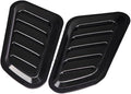 2Pcs ABS Car Air Flow Intake Hood Scoop Vent Bonnet Cover Universal DIY by Unknown