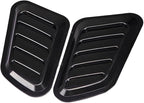 2Pcs ABS Car Air Flow Intake Hood Scoop Vent Bonnet Cover Universal DIY by Unknown