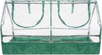 Zenport SH3212A+BTP Garden Raised Bed and Cold Frame Greenhouse Cloche by Zenport