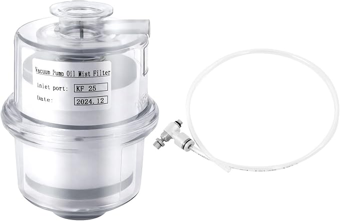 Oil Mist Filter, KF25 Vacuum Pump Exhaust Filter, 95% Efficiency Oil Mist - Image 9
