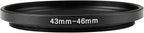 43-46mm Metal Step-Up Ring Adapter Compatible - Image 3
