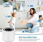 2 Pack Core 200S Replacement Filter, Compatible with LEVOIT Core 200S