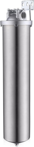 Amwater NSF/ANSI 42 Certi Stainless Steel Jumbo Size Filter Housing by Amwater