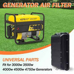 Suptizizkz 196cc 212cc 224cc Generator Air Filter Box w/Housing Cover Compatible with 3000 3500 4000 4500 watt Champion Predator Firman Generators Air Filter Assembly