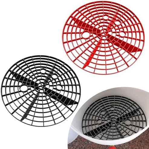 2PCS Car Wash Bucket Insert, Car Detailing Bucket, Dirt Guard Bucket Insert Helps Remove Dirt Debris Washing Kit, Detail Grit Trap Filter Cleaning Tool Fit 12Inch Diameter or 3-5 Gallon Bucket