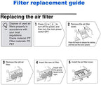 AWO Replacement Air Filter for EPSON