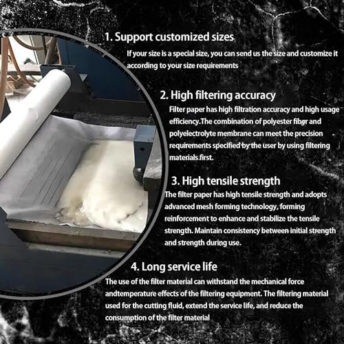 Cutting fluid filter paper, machine tool, grinder filter paper, mixed