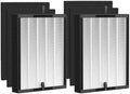 45i Replacement Filter Compatible with A-len BreatheSm-art Flex Bh400 & 45i Pure Air Purifier, Compared # B4-Fresh/FL40-Silver-Carbon, 2 Pack 3-in-1 HEPA Filter + 4 Pcs Activated Carbon Pre Filter - Field & Pure