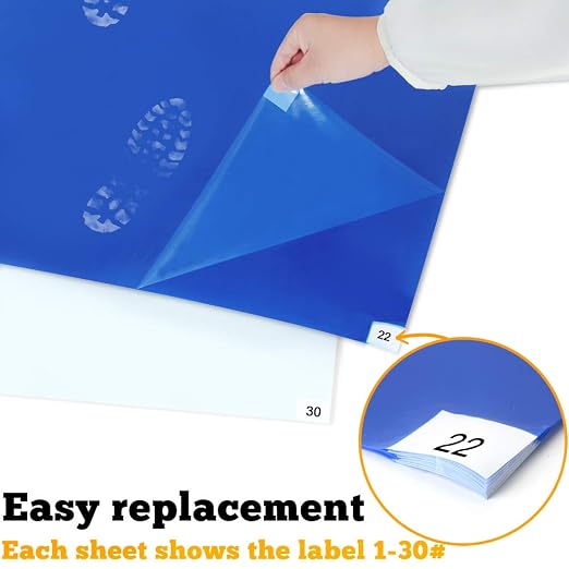 SATECH Sticky Tacky Mat 24" x 36" White - Image 8