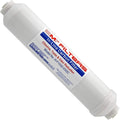 Inline Carbon Water Filter | 10" Length | 1/4" Quick Connect In/Out | by AppliedMembranesInc