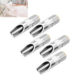 Automatic Pig Drinkers, 5 Pieces Thread Stainless Steel Automatic Pig Nipple by Pssopp