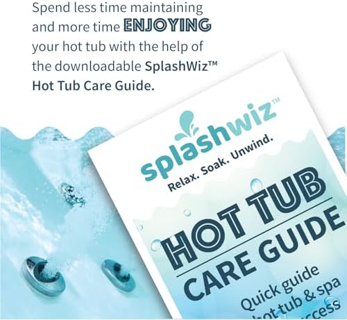 SplashWiz Proteam Spa Filter Clean - Spa Filter Cleaner for hot tub