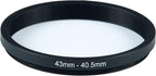 43mm to 40.5mm Step-Down Ring Filter Adapter - Image 2