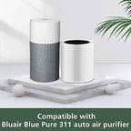 2 Pack Blue Pure 311 Auto Replacement Filter for Blueair Blue Pure 311 Auto