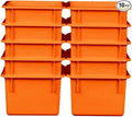 Wood Designs Cubby Storage Bin, Heavy Duty Plastic Containers