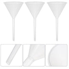 Veemoon 10pcs 90mm Plastic Triangle Funnels Pp Laboratory Filling Funnels - Image 8