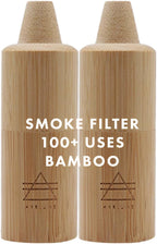 Personal Bamboo Smoke Air Filter 2 Pack by Ayrlume
