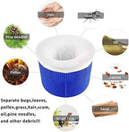 100 Pack Pool Skimmer Socks, Pool Filter Socks Works Perfect with Pool Skimmer for Inground and Above Ground Pool Skimmer Basket/ Hot Tub Filter, Ultra Fine Mesh Socks Filter Debris and Leaves