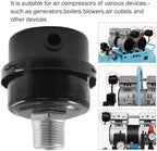 2 Pcs Air Compressor Silencer, 1/2" Thread, 20mm - Field & Pure