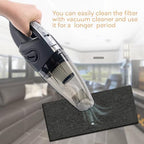 RV Premium Charcoal Activated Carbon Fiber Air Conditioner Filter - 6" x 14" Air Duct AC Carbon Filter Replacement for Coleman Mach Unit (4 Pack)
