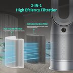 360 Combi Glass Hepa + Carbon Air Purifier Filter for D-yson TP10 TP07 HP07 - Field & Pure