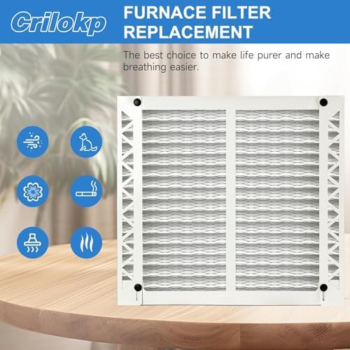 2 Pack 310 Replacement Filter Compatible with AprilAire Whole House Air Purifiers Model 1310 2310 3310 4300,Size:20x20x4(19.5" x 19.5" x 3.77") MERV 11 Pleated HVAC AC Furnace Filter - Field & Pure