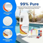 ClearView Calcium-Free Quick Dissolving Chlorine Granules for Spas, 2.2 Lbs