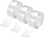 PATIKIL Clear Edge Protector Strip, 3 Roll 1.2 in x 16.4 ft Table Edge