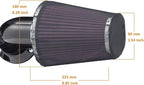 Motorcycle Air Cleaner Filter Waterproof Brreather Rain Sock Black Protective - Image 3