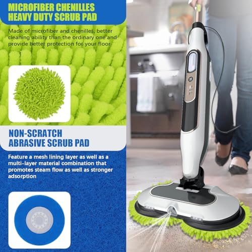 Magic Sponge Eraser Pads and Microfiber Chenilles Pads for Shark