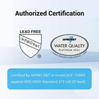 Filterlogic NSF/ANSI 372 Certified Fluoride Water Filter, Replacement - Image 2